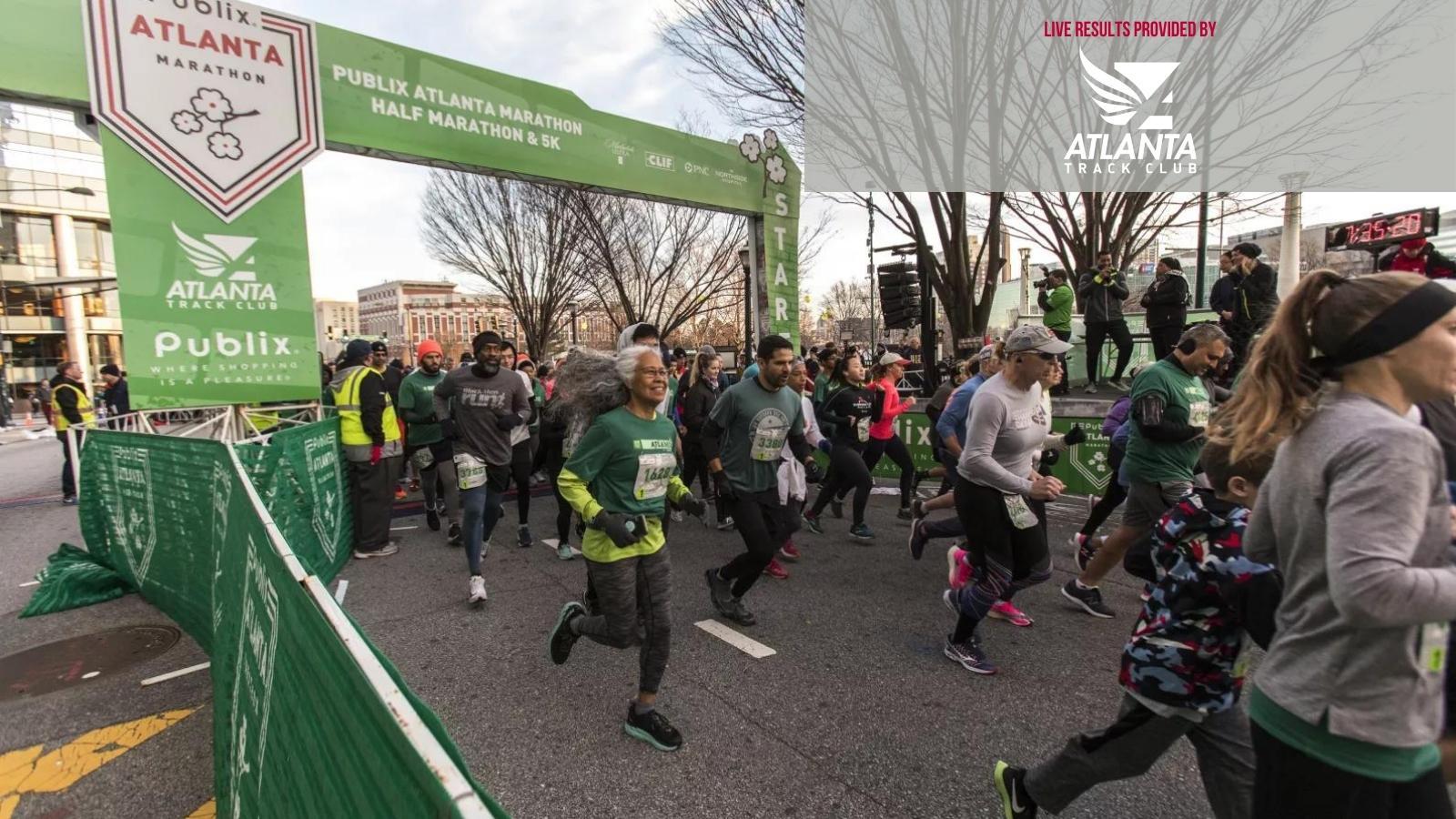 2023 Publix Atlanta Marathon, Half Marathon & 5K USATF Masters 5K